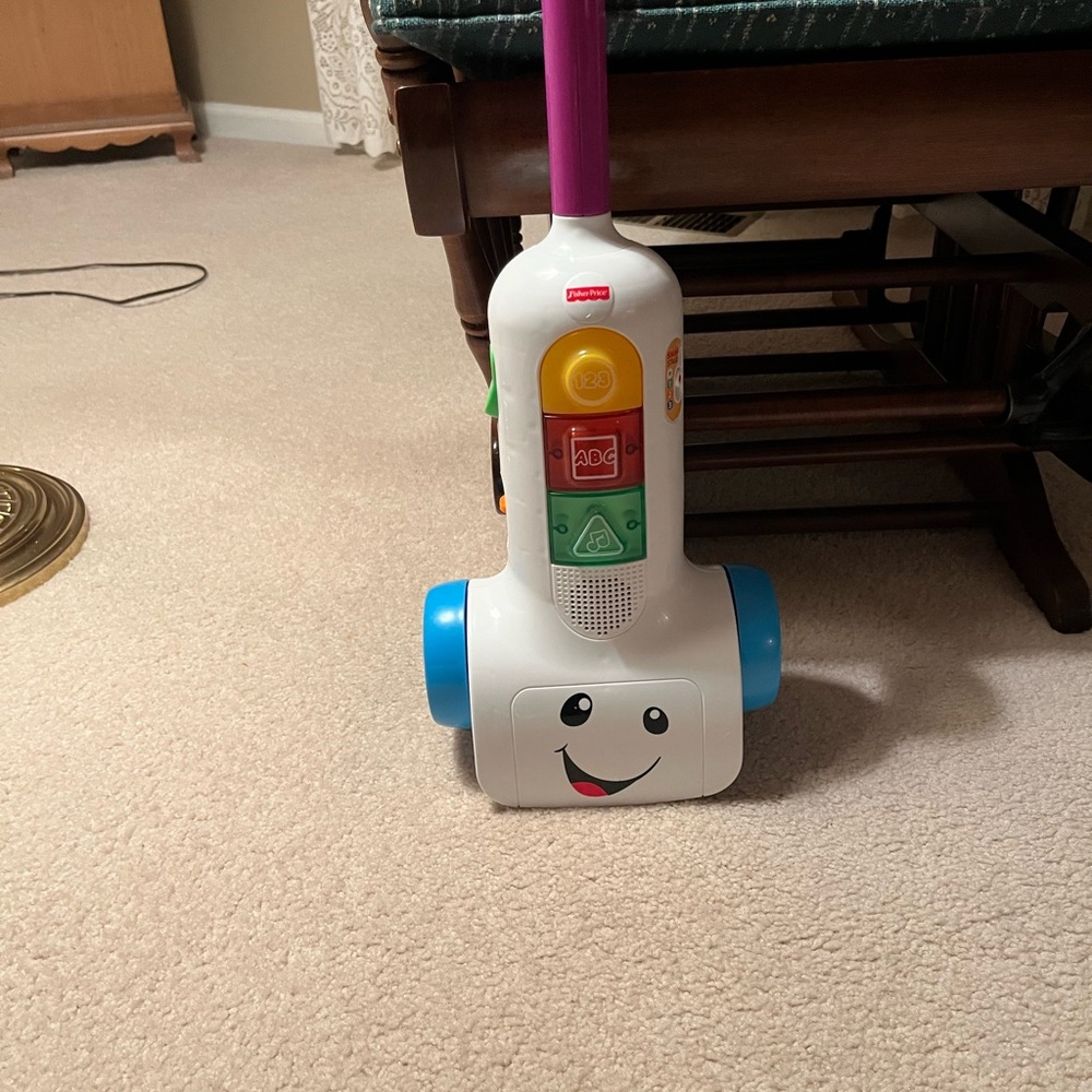 Fisher Price Toy Smart Stages Vacuum Cleaner